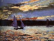 Winslow Homer Gera sunset scene china oil painting artist